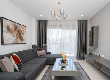 Дизайнерская квартира 1+1, 50м², в комплексе премиум класса в 500м от моря в районе Кестель, Алания ID-17857 фото-4