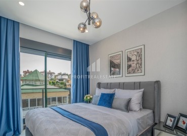 Дизайнерская квартира 1+1, 50м², в комплексе премиум класса в 500м от моря в районе Кестель, Алания ID-17857 фото-6