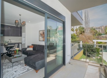 Дизайнерская квартира 1+1, 50м², в комплексе премиум класса в 500м от моря в районе Кестель, Алания ID-17857 фото-11