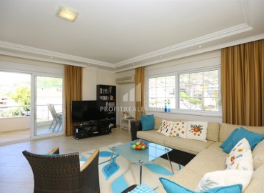 Стильный дуплекс 4+1, 220м², с видом на горы и крепость Алании, в уютной резиденции с бассейном под ВНЖ ID-17861 фото-3