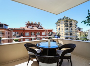 Видовой меблированный пентхаус 3+2, 170м², в комплексе с бассейном в центре Алании, в 800м от моря под ВНЖ ID-17863 фото-9