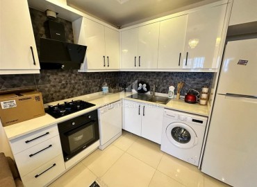 Уютная двухкомнатная квартира, 50м², с выходом в сад в комплексе премиум класса в Каргыджаке, Алания ID-17864 фото-4