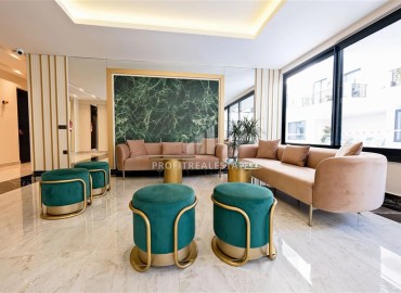 Комфортабельные апартаменты 1+1, 55м², с бытовой техникой, в резиденции в центре Алании, 300м от моря ID-17866 фото-10