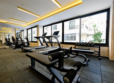 Комфортабельные апартаменты 1+1, 55м², с бытовой техникой, в резиденции в центре Алании, 300м от моря ID-17866 фото-13
