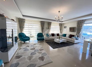 Четырехкомнатный садовый дуплекс с отдельной кухней, 200м², в грандиозной резиденции района Каргыджак, Алания. ID-17886 фото-2