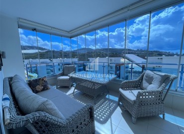 Четырехкомнатный садовый дуплекс с отдельной кухней, 200м², в грандиозной резиденции района Каргыджак, Алания. ID-17886 фото-12