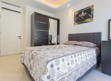 Стильные двухкомнатные апартаменты, 54м², в элитной резиденции в Махмутларе, в 750м от моря, Алания ID-17889 фото-9