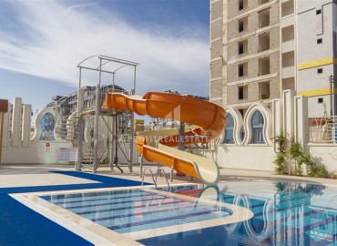 Стильные двухкомнатные апартаменты, 54м², в элитной резиденции в Махмутларе, в 750м от моря, Алания ID-17889 фото-19