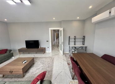 Меблированная квартира с тремя спальнями и отдельной кухней, 160м², в элитной резиденции у моря в центре Алании ID-17065 фото-4