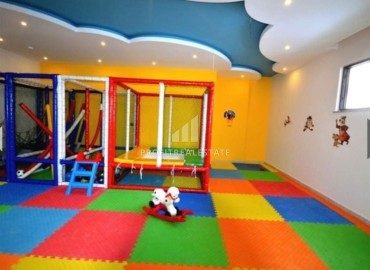 Меблированная квартира с тремя спальнями и отдельной кухней, 160м², в элитной резиденции у моря в центре Алании ID-17065 фото-20