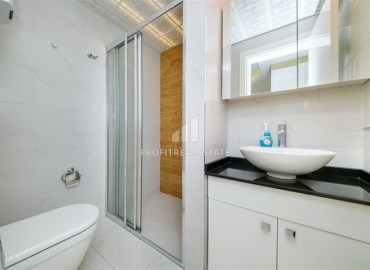 Bright furnished apartment 1+1, 45m², in a residence with extensive facilities, in the very center of Alanya ID-16121 фото-8