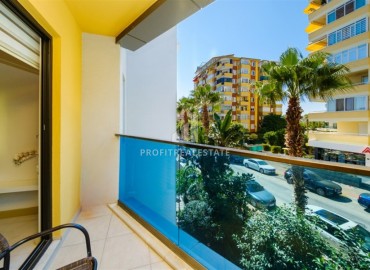 Bright furnished apartment 1+1, 45m², in a residence with extensive facilities, in the very center of Alanya ID-16121 фото-10