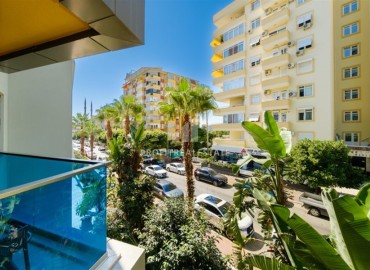 Bright furnished apartment 1+1, 45m², in a residence with extensive facilities, in the very center of Alanya ID-16121 фото-11