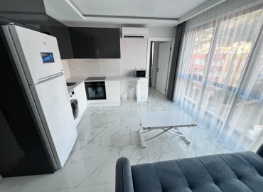 Меблированная квартира с одной спальней, 45м², с видом на горы в новостройке у пляжа Клеопатры в центре Алании ID-17922 фото-3