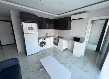 Меблированная квартира с одной спальней, 45м², с видом на горы в новостройке у пляжа Клеопатры в центре Алании ID-17922 фото-4