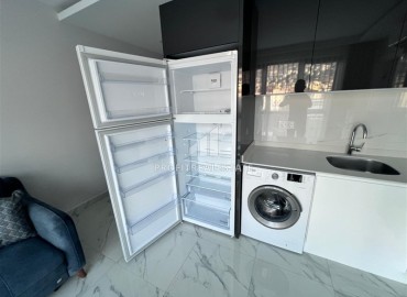 Меблированная квартира с одной спальней, 45м², с видом на горы в новостройке у пляжа Клеопатры в центре Алании ID-17922 фото-5