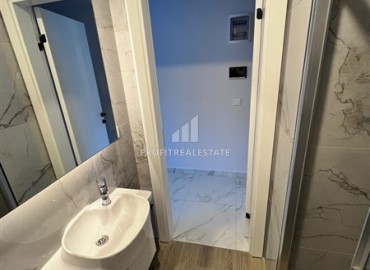 Меблированная квартира с одной спальней, 45м², с видом на горы в новостройке у пляжа Клеопатры в центре Алании ID-17922 фото-13