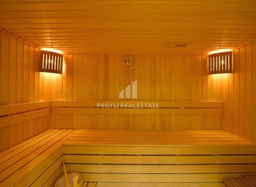 Уютные двухкомнатные апартаменты с видом на море, в шикарном жилом комплексе, Махмутлар, Аланья, 65 м2 ID-15318 фото-21