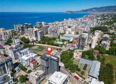 One bedroom apartment, 60m², in a comfortable new building with a winter pool in Mahmutlar, 450m from the sea ID-16676 фото-15