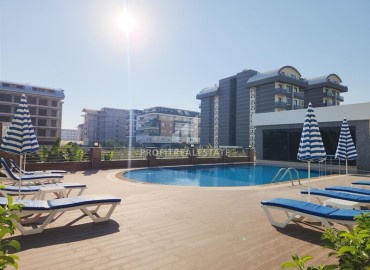 Солнечная квартира с одной спальней, 75м², в новом комплексе премиум класса в Каргыджаке, Алания ID-15587 фото-11