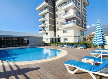 Солнечная квартира с одной спальней, 75м², в новом комплексе премиум класса в Каргыджаке, Алания ID-15587 фото-18
