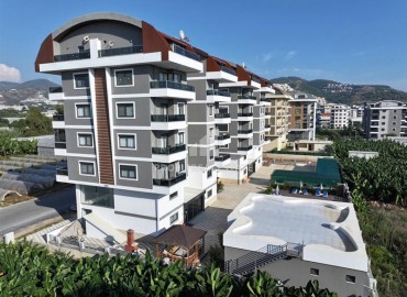 Солнечная квартира с одной спальней, 75м², в новом комплексе премиум класса в Каргыджаке, Алания ID-15587 фото-21
