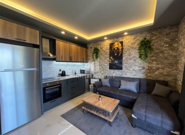 Элегантная двухкомнатная квартира, 50м², в новом комплексе с инфраструктурой в центре Алании ID-17967 фото-2