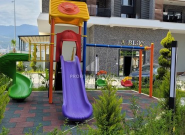 Симпатичная квартира с одной спальней, 50м², в новой резиденции с инфраструктурой в районе Оба, Алания ID-17975 фото-11