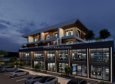 Старт продаж в Анталии напрямую от застройщика: квартиры 1+1, 42-45м² в комплексе на этапе проекта в Аксу, Алтынташ ID-17977 фото-2