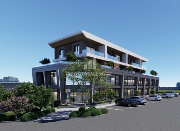 Старт продаж в Анталии напрямую от застройщика: квартиры 1+1, 42-45м² в комплексе на этапе проекта в Аксу, Алтынташ ID-17977 фото-3