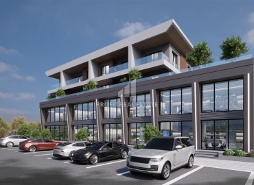 Старт продаж в Анталии напрямую от застройщика: квартиры 1+1, 42-45м² в комплексе на этапе проекта в Аксу, Алтынташ ID-17977 фото-9
