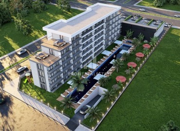 Квартиры и студии, 25-82м², в комфортабельном инвестиционном проекте в Анталии, район Аксу, Алтынташ ID-17979 фото-3