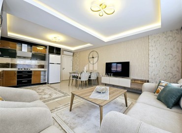 Элегантная трехкомнатная квартира, 125м², с видом на море и горы в резиденции премиум класса, в Махмутларе, Алания ID-17983 фото-5