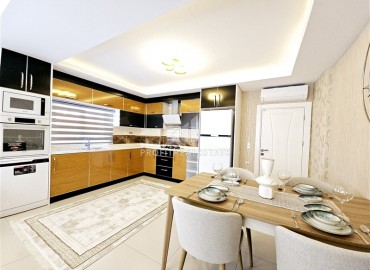 Элегантная трехкомнатная квартира, 125м², с видом на море и горы в резиденции премиум класса, в Махмутларе, Алания ID-17983 фото-7