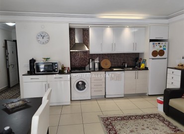 Уютная меблированная квартира 1+1, 60м², в комплексе с инфраструктурой в центре Алании, в 10м от пляжа Клеопатры ID-17984 фото-10