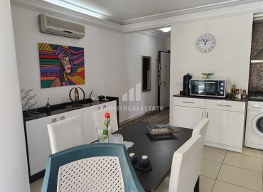 Уютная меблированная квартира 1+1, 60м², в комплексе с инфраструктурой в центре Алании, в 10м от пляжа Клеопатры ID-17984 фото-12