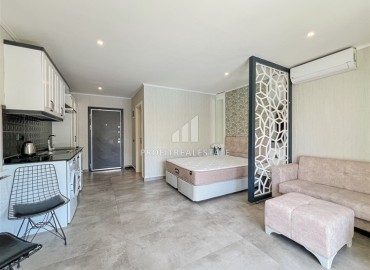 Стильная однокомнатная квартира-студия, 40м², в комплексе с хорошей инфраструктурой в Каргыджаке, Алания ID-17985 фото-5