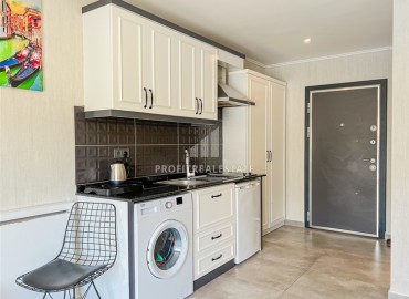 Стильная однокомнатная квартира-студия, 40м², в комплексе с хорошей инфраструктурой в Каргыджаке, Алания ID-17985 фото-7