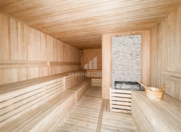 Стильная однокомнатная квартира-студия, 40м², в комплексе с хорошей инфраструктурой в Каргыджаке, Алания ID-17985 фото-18