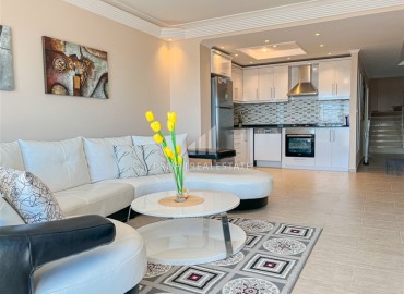 Видовой пентхаус 3+2, 170м², с элегантным интерьером у вторничного рынка в Махмутларе, в 550м от моря ID-17987 фото-8