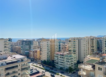 Видовой пентхаус 3+2, 170м², с элегантным интерьером у вторничного рынка в Махмутларе, в 550м от моря ID-17987 фото-13