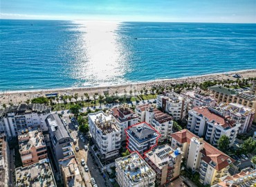 Квартира с двумя спальнями, 72м², в новом комплексе с бассейном, с отличной локацией в центре Алании под ВНЖ ID-17988 фото-13