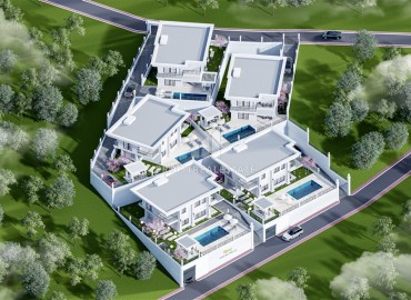 Частная вилла 4+1, 290м², с собственной инфраструктурой в районе Каргыджак на этапе строительства, возможно под гражданство. ID-17994 фото-4