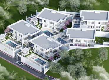 Частная вилла 4+1, 290м², с собственной инфраструктурой в районе Каргыджак на этапе строительства, возможно под гражданство. ID-17994 фото-5