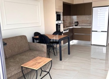 : Видовые апартаменты в аренду 1+1, 55м², в комплексе с отельной инфраструктурой через дорогу от собственного пляжа в Махмутларе, Алания ID-17998 фото-6
