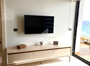 : Видовые апартаменты в аренду 1+1, 55м², в комплексе с отельной инфраструктурой через дорогу от собственного пляжа в Махмутларе, Алания ID-17998 фото-8
