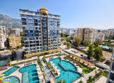 : Видовые апартаменты в аренду 1+1, 55м², в комплексе с отельной инфраструктурой через дорогу от собственного пляжа в Махмутларе, Алания ID-17998 фото-17