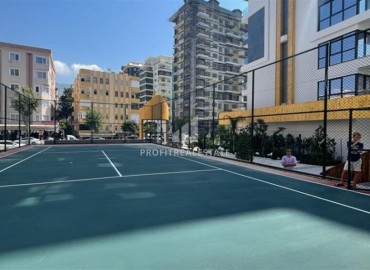 : Видовые апартаменты в аренду 1+1, 55м², в комплексе с отельной инфраструктурой через дорогу от собственного пляжа в Махмутларе, Алания ID-17998 фото-19