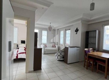 Меблированная двухкомнатная квартира, 45м², в центре Алании в комплексе с бассейном, в 300м от моря ID-18000 фото-6