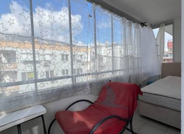 Меблированная двухкомнатная квартира, 45м², в центре Алании в комплексе с бассейном, в 300м от моря ID-18000 фото-10